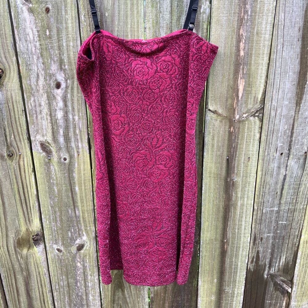 Purple Roses Dress - Picture 4 of 6
